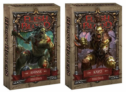 Flesh and Blood TCG - Heavy Hitters Blitz Deck - Good Games