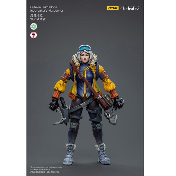 Infinity Collectibles: 1/18 Scale Oktavia Grimsdottir lcebreakers Harpooner