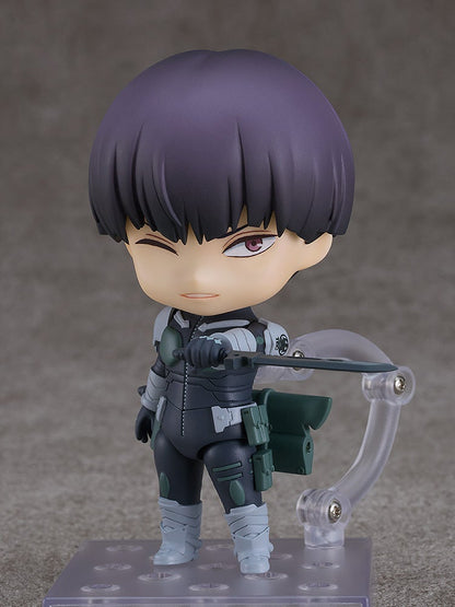 Nendoroid Soshiro Hoshina holding a sword with serious expression and jacket detail
