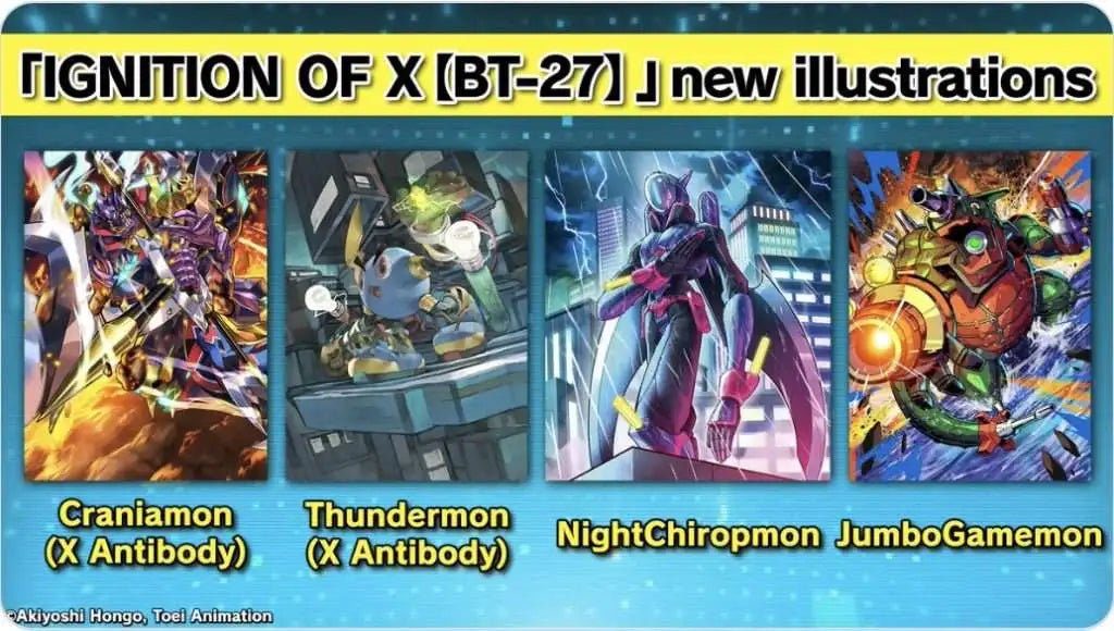 Digimon Card Game - Ignition of X BT-27 Booster Pack (Preorder)