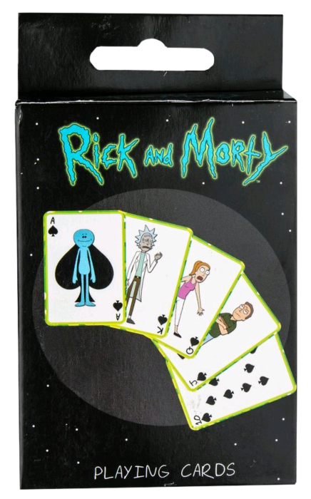 Rick & Morty Playing Cards - Good Games