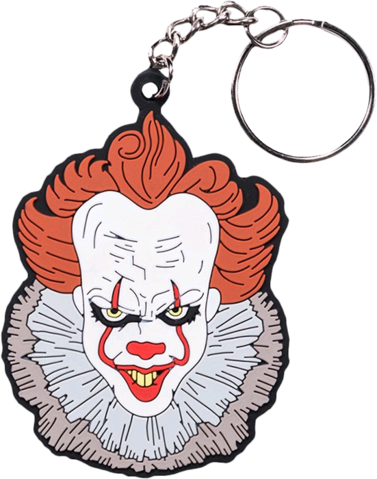It (2017) - Pennywise Face PVC Keychain - Good Games