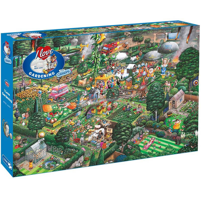 Gibsons - I Love Gardening 1000 Piece Jigsaw - Good Games