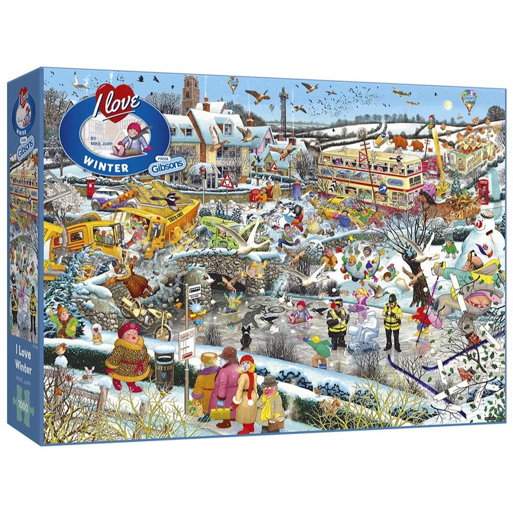 Gibsons - I Love Winter 1000 Piece Jigsaw