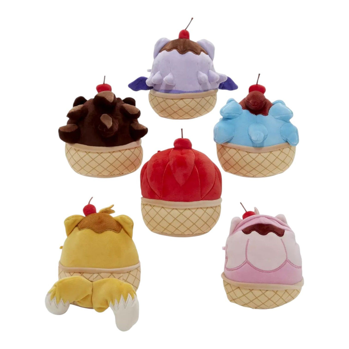 Squishmallows Sonic Icecream Scented Mystery Squad plush front 3