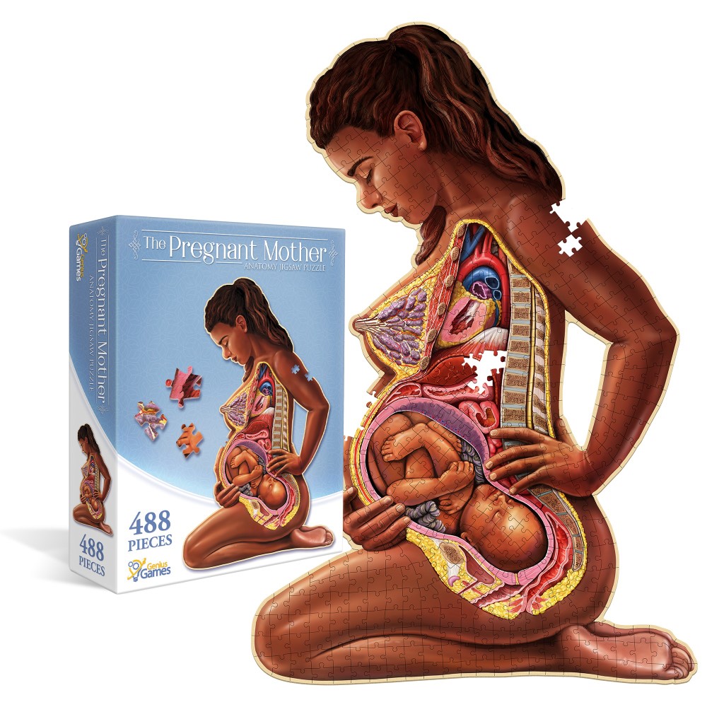 Anatomy Floor Puzzle: Pregnant Mother - Good Games