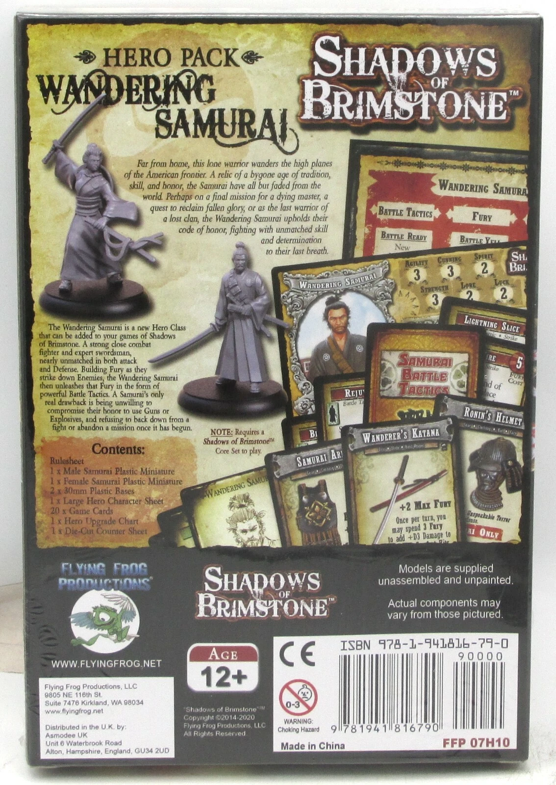 Shadows of Brimstone: Wandering Samurai Hero Pack Expansion - Good Games
