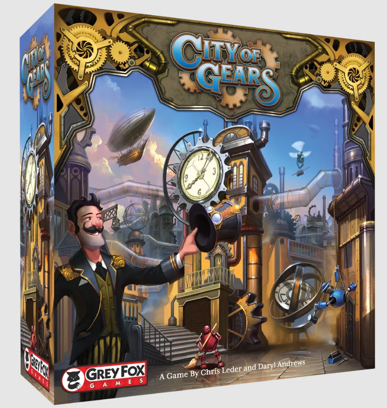City of Gears packaging front view