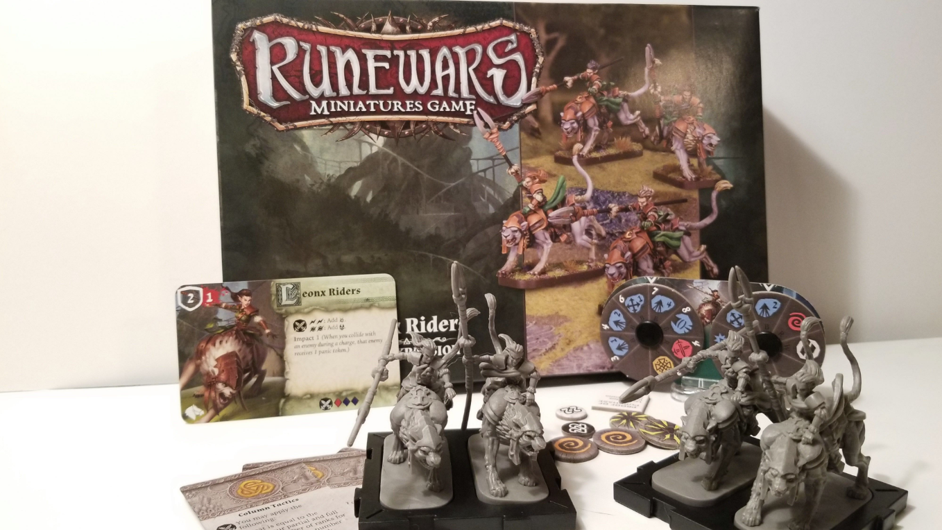 Runewars Miniatures Game: Leonx Riders Unit Expansion - Good Games