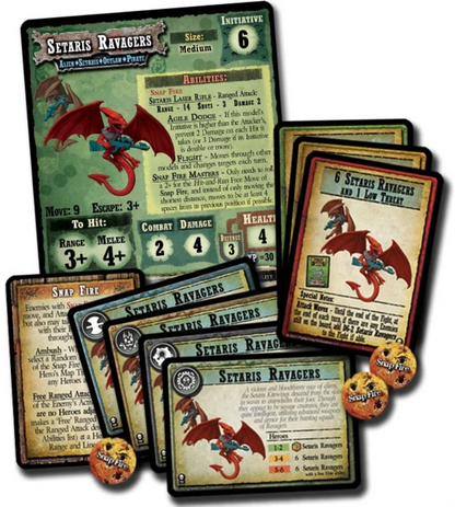 Shadows of Brimstone - Setaris Ravagers Enemy Pack - Good Games