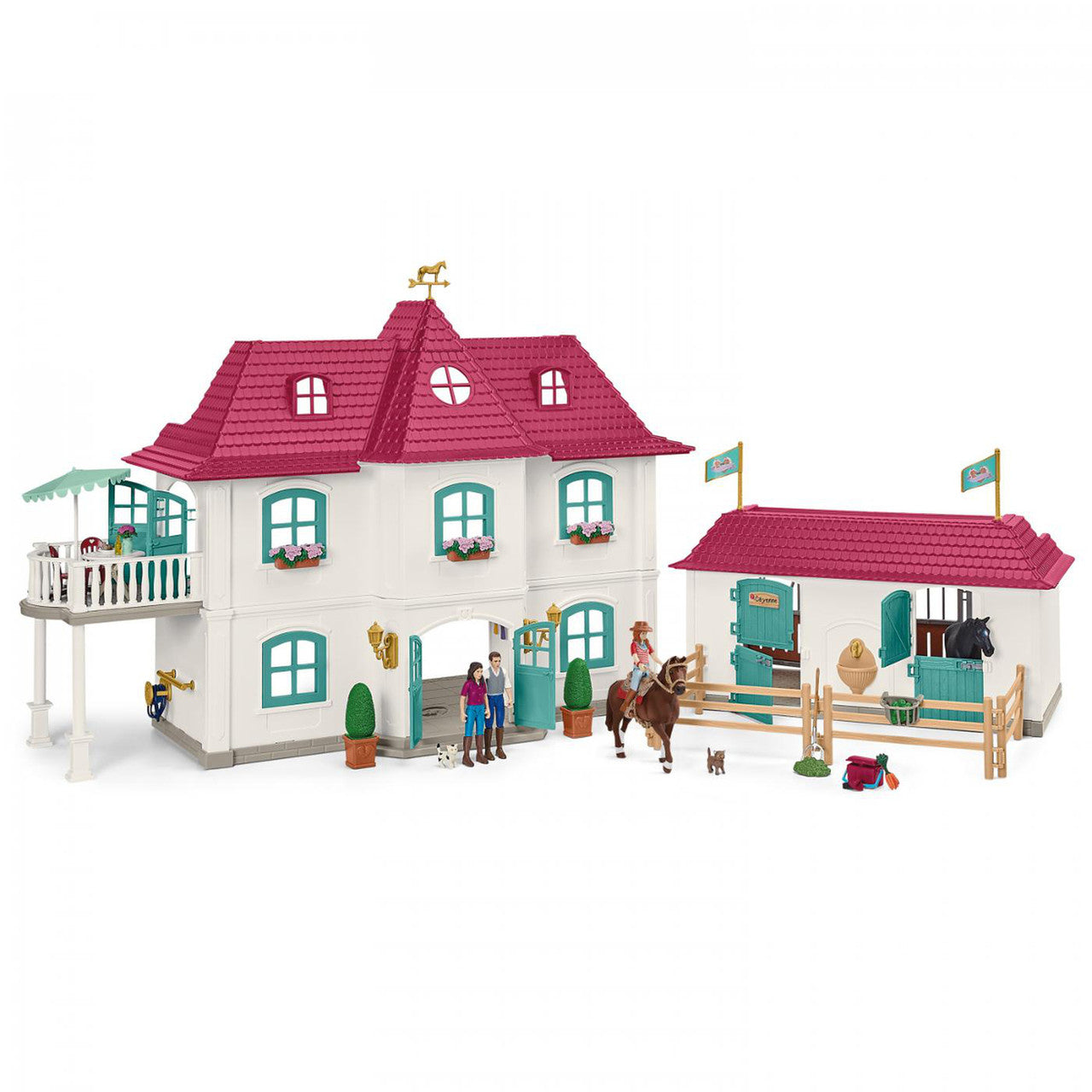 Schleich - Lakeside Country House and Stable - Good Games