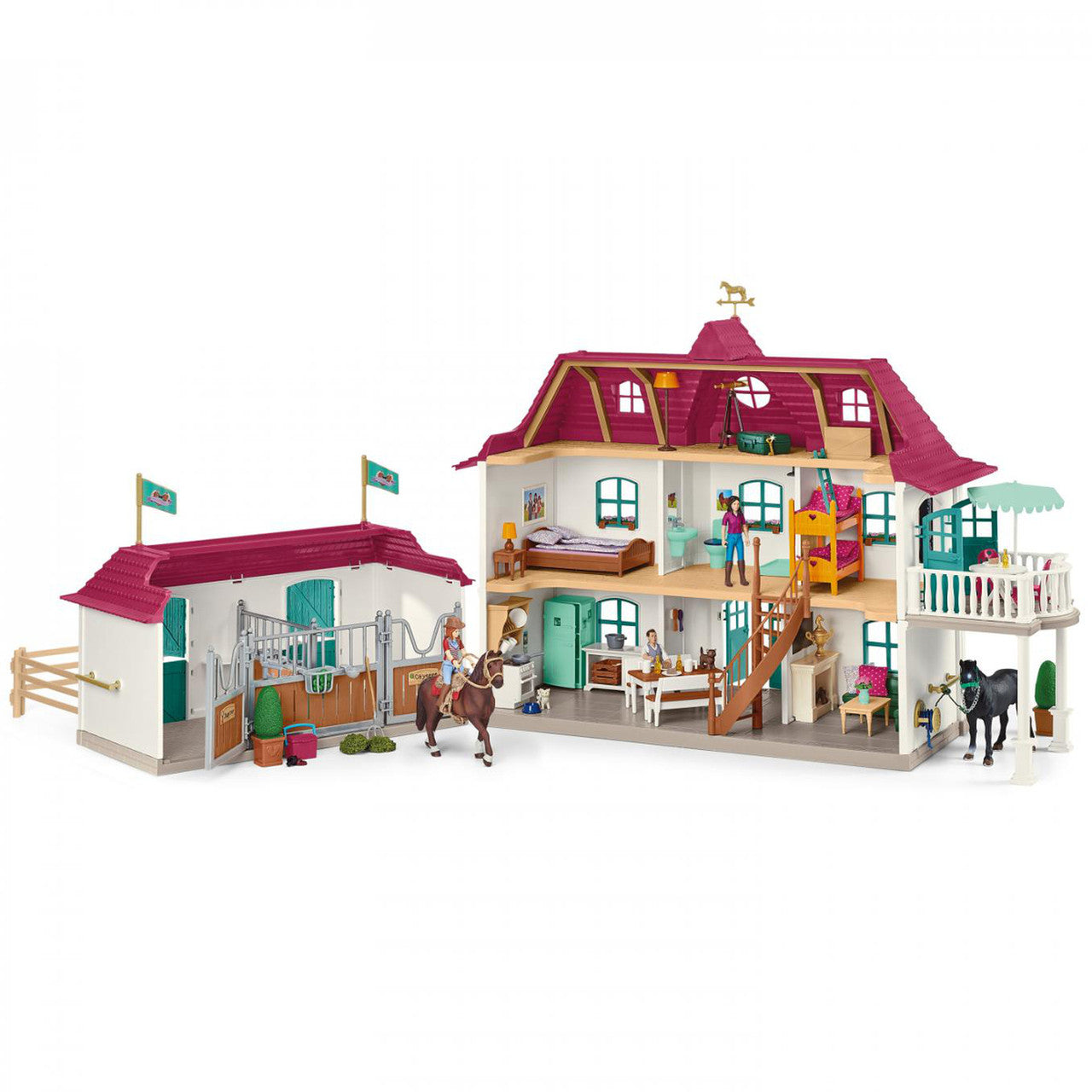Schleich - Lakeside Country House and Stable - Good Games