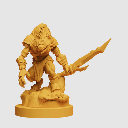 Steamforged Games Godtear Fenra Wolf of The End Times & Chainless Curs Miniatures - Good Games