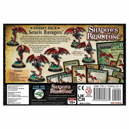 Shadows of Brimstone - Setaris Ravagers Enemy Pack - Good Games