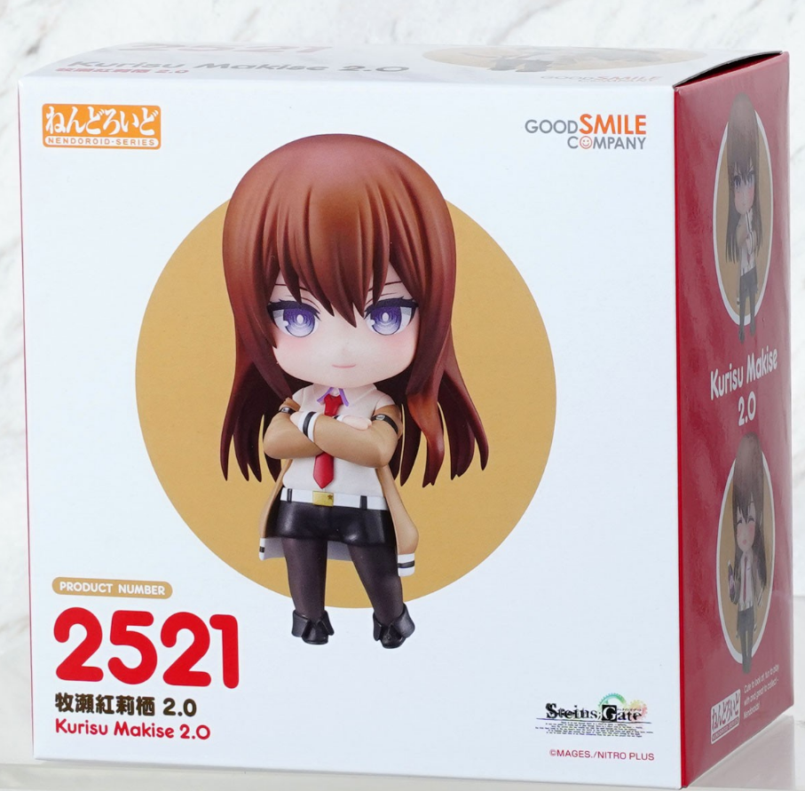 Nendoroid 2521 Kurisu Makise 20 from SteinsGate anime figure in box