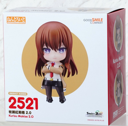 Nendoroid 2521 Kurisu Makise 20 from SteinsGate anime figure in box