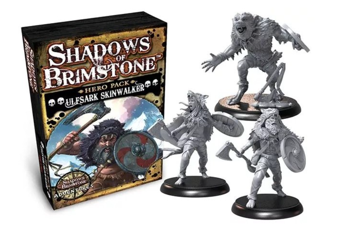 Shadows of Brimstone - Hero Pack - Ulfsark Skinwalker - Good Games