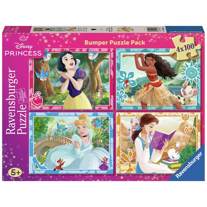 Ravensburger - Disney Princess Bumper Pack 4x100 Piece Jigsaw - Good Games