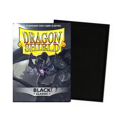 Dragon Shield - Classic Card Sleeves - Black - Good Games