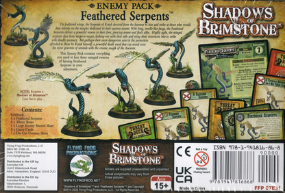 Shadows of Brimstone: Feathered Serpents Enemy Pack Expansion - Good Games