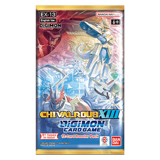Digimon Card Game - Chivalrous XIII [EX-13] Extra Booster Pack
