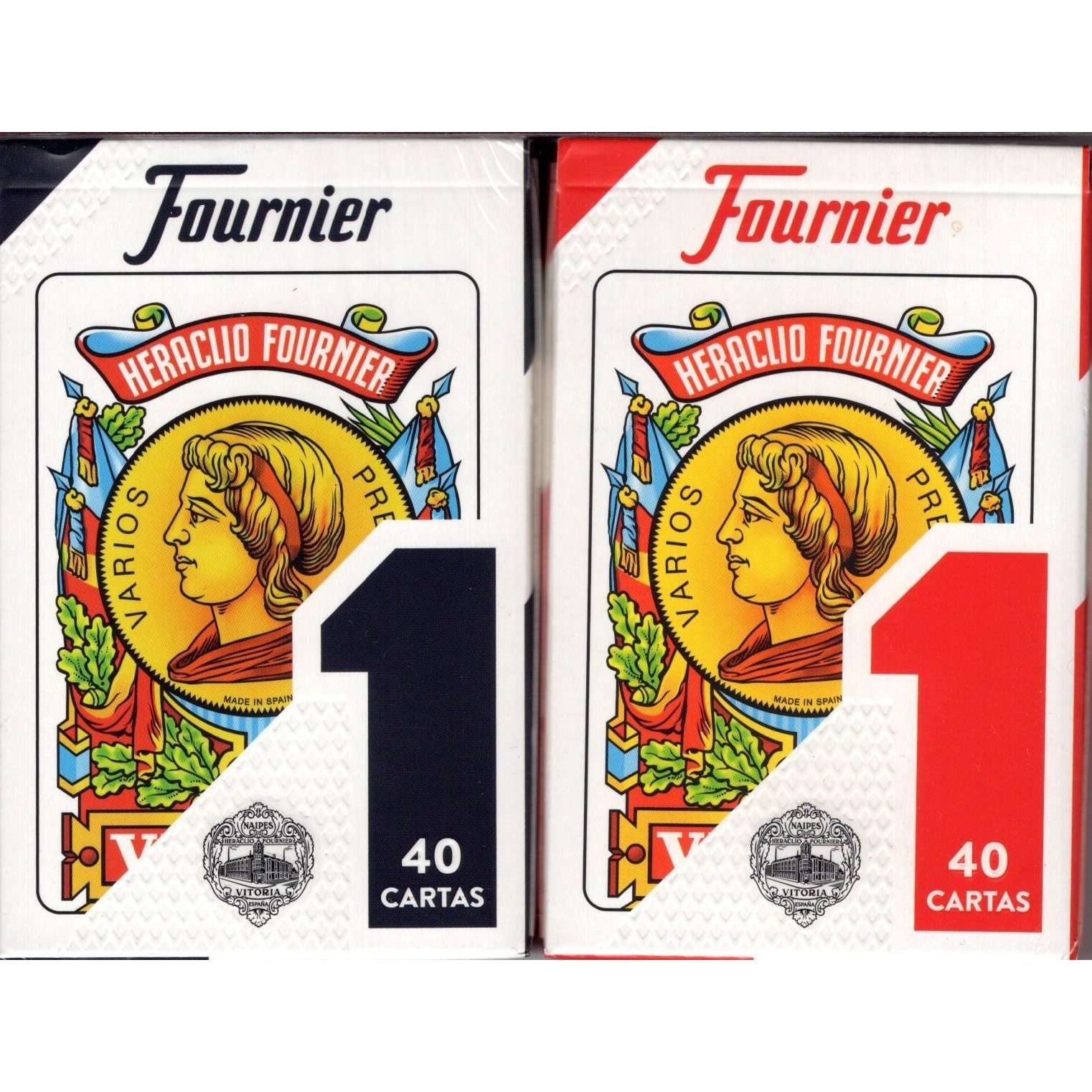 Heraclio Fournier No. 1 Spanish Playing Cards Playing Cards (Preorder) - Good Games