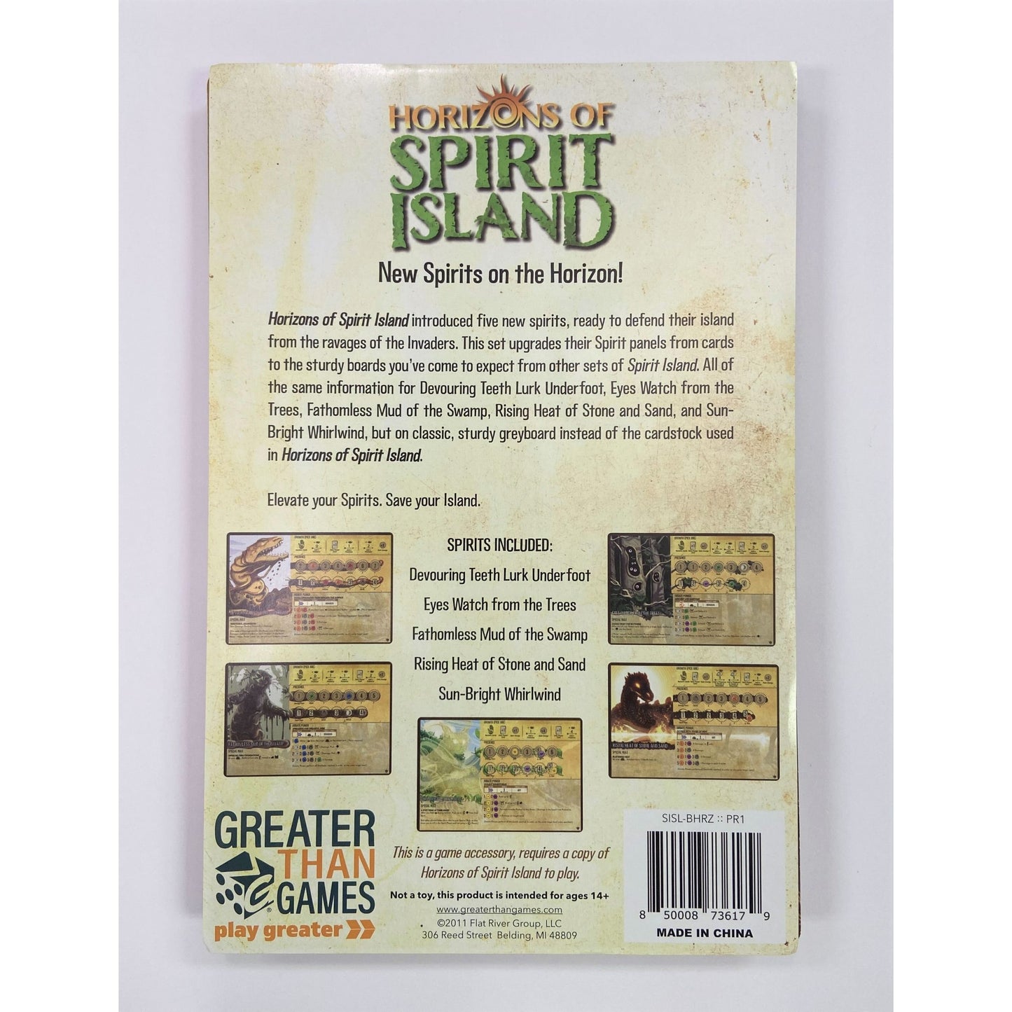 Horizons of Spirit Island - Premium Punchboards - Good Games