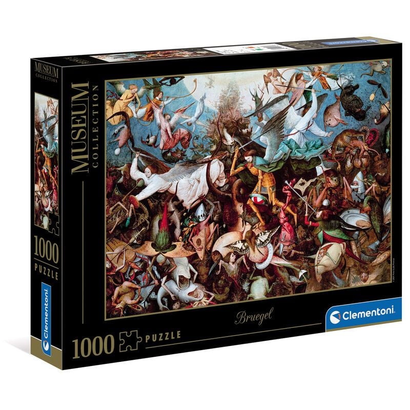 Clementoni - Museum Collection - Bruegel The Fall of the Rebel Angels 1000 Piece Jigsaw - Good Games