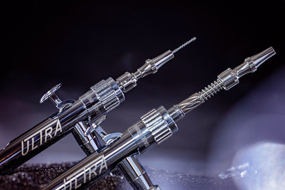 H&S Airbrushes - Ultra 2024 Airbrush - 0.45mm Needle 5ml Cup - Good Games