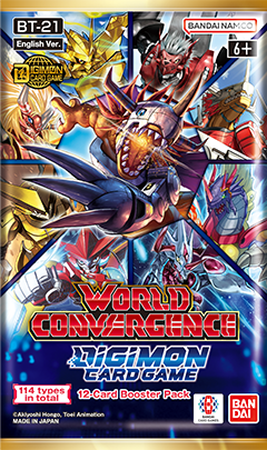 Digimon Card Game - Booster Pack – World Convergence [BT21]