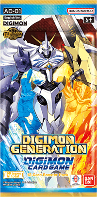 Digimon Card Game: Advanced Booster Pack – Digimon Generation [AD-01]