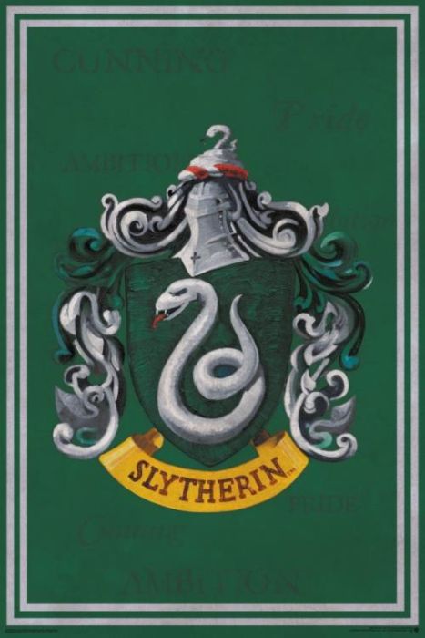 Harry Potter - Slytherin Crest Poster - Good Games