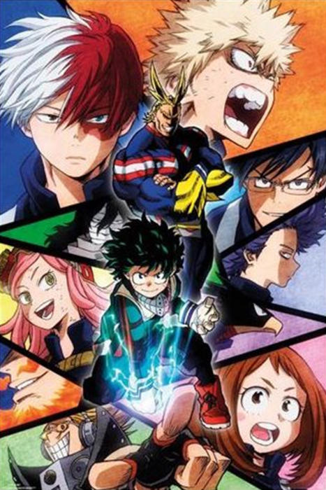 My Hero Academia - Panels Poster