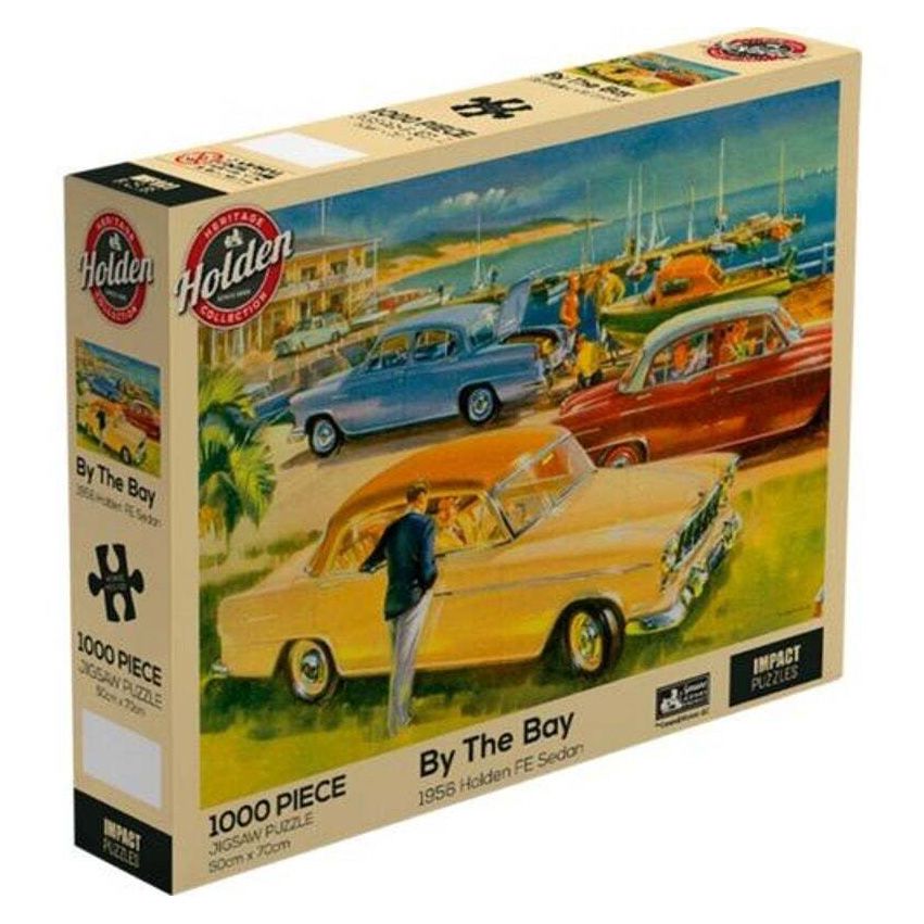 Impact Puzzle - Holden by the Bay FE Holden 1957 1000 pieces - Good Games