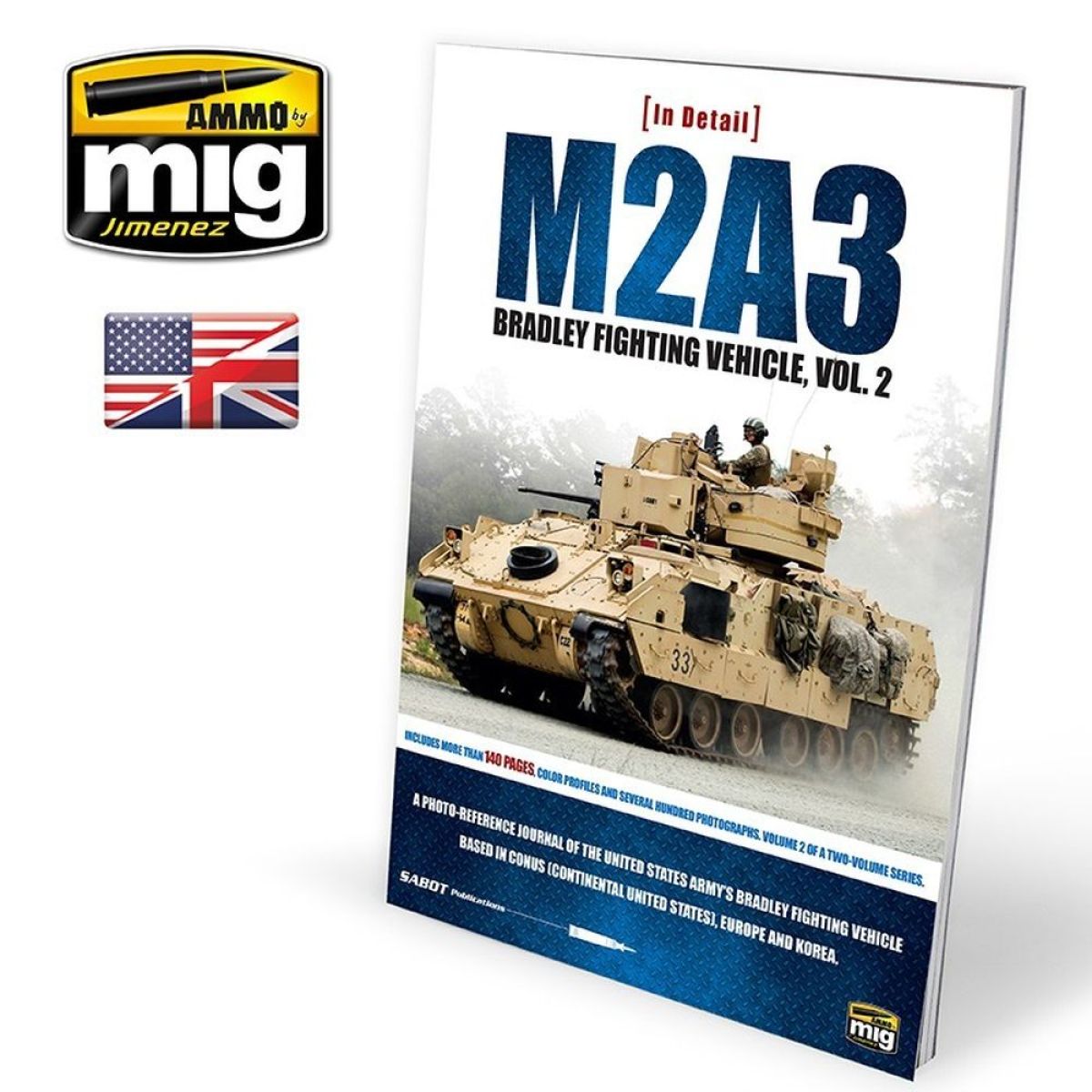 Ammo by MIG - Book - In Detail – M2A3 Bradley Fighting Vehicle In Europe Vol. 2 (Preorder) - Good Games