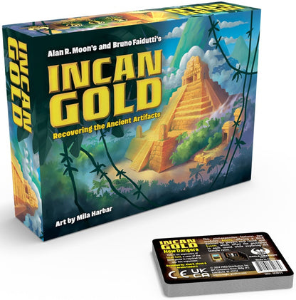 Incan Gold 2024 Edition (Inc New Dangers Expansion) - Good Games