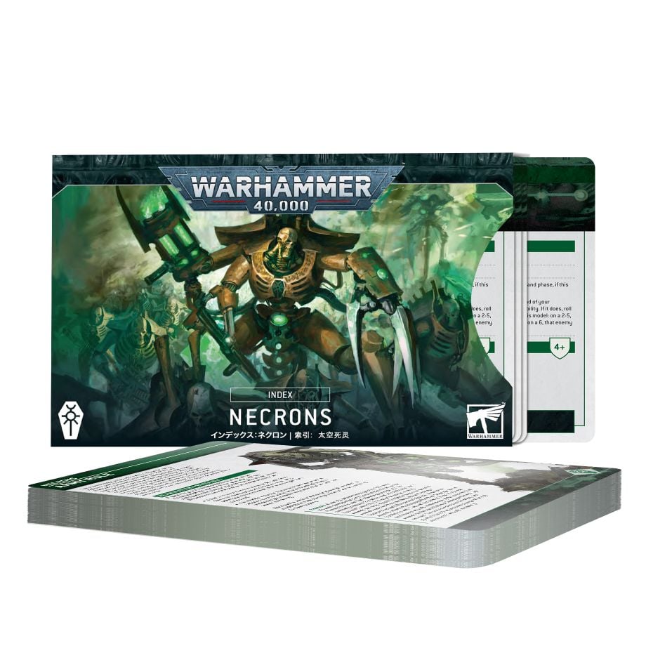 Index Cards Necrons