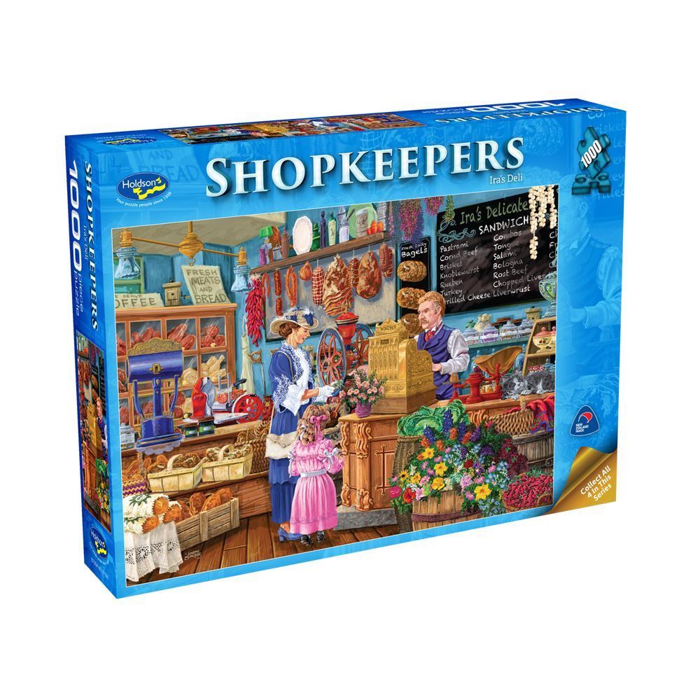 Holdson - Shopkeepers Iras Deli 1000 Piece Jigsaw