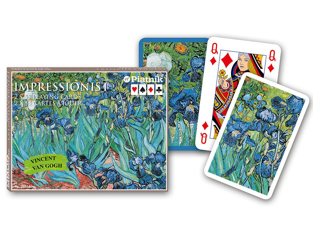 Iris Van Gogh: Double Deck Playing Cards Piatnik - Good Games