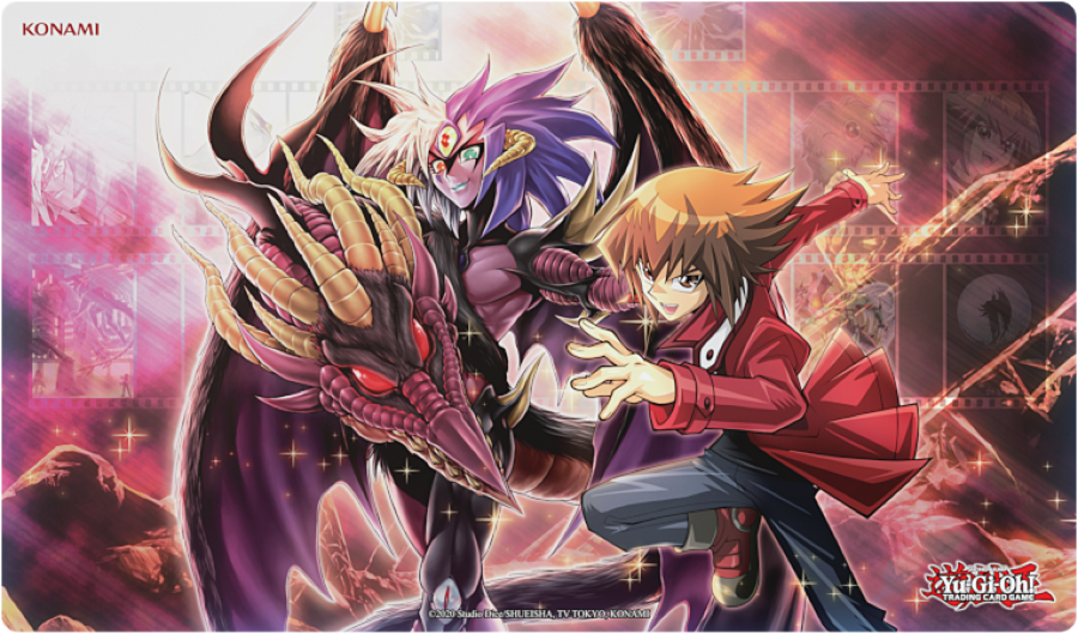Yu-Gi-Oh - Jaden & Yubel Game Mat - Good Games