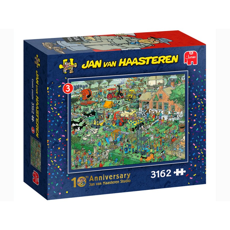 Jan Van Haasteren Farm Visit 3162 Piece Jigsaw - Good Games