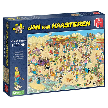 Jan Van Haasteren - Sand Sculptures 1000 Piece Jigsaw - Good Games