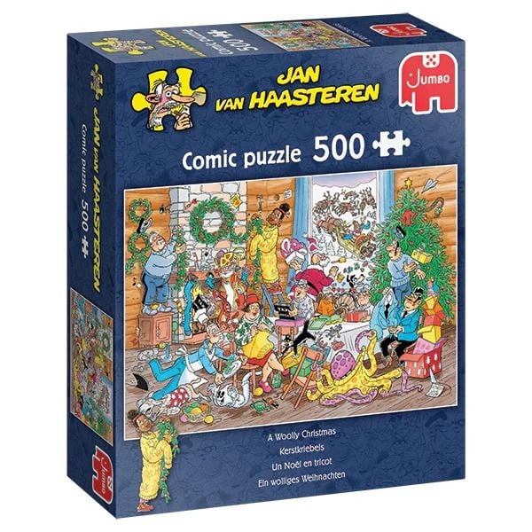 Jan Van Haasteren - Wooly Christmas 500 Piece Jigsaw