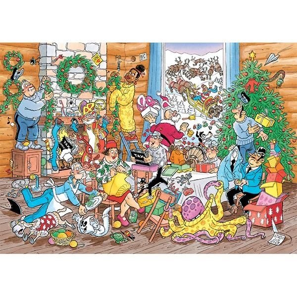 Jan Van Haasteren - Wooly Christmas 500 Piece Jigsaw