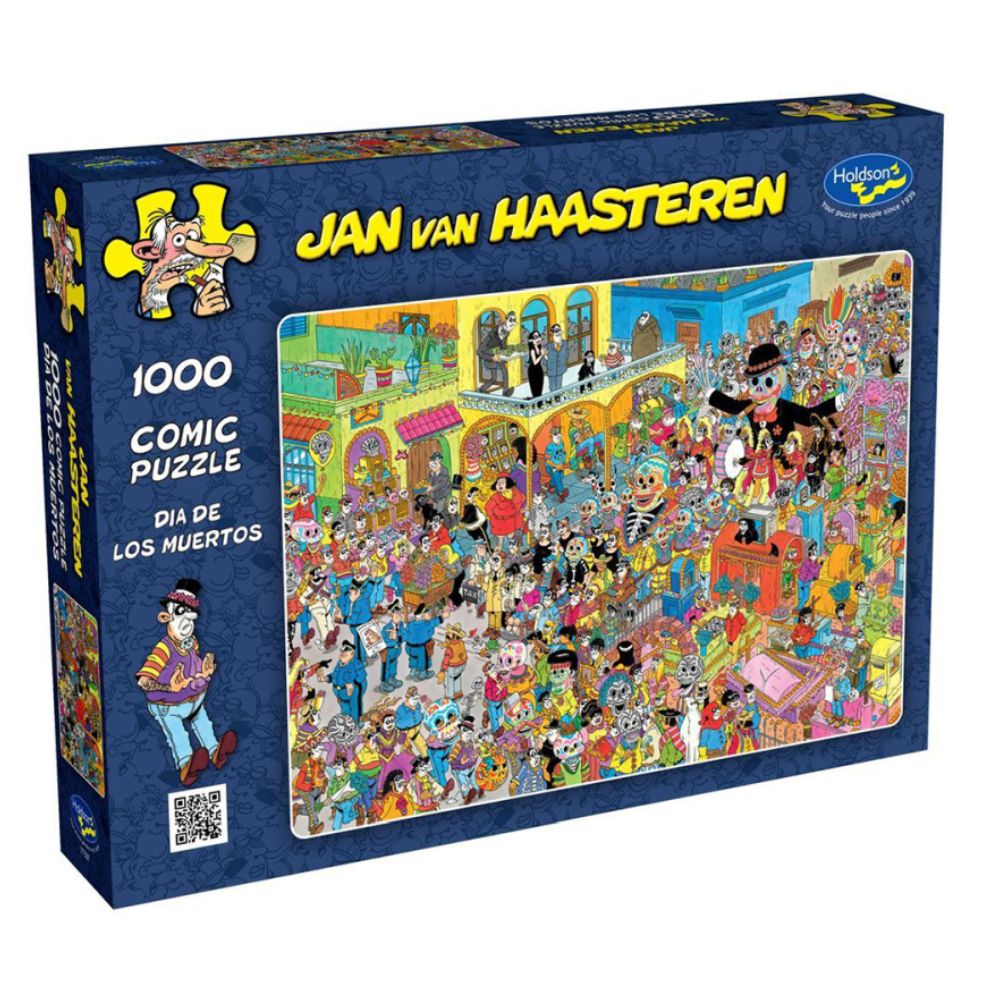 Jan Van Haasteren - Dia De Los Muertos 1000 Piece Jigsaw - Good Games