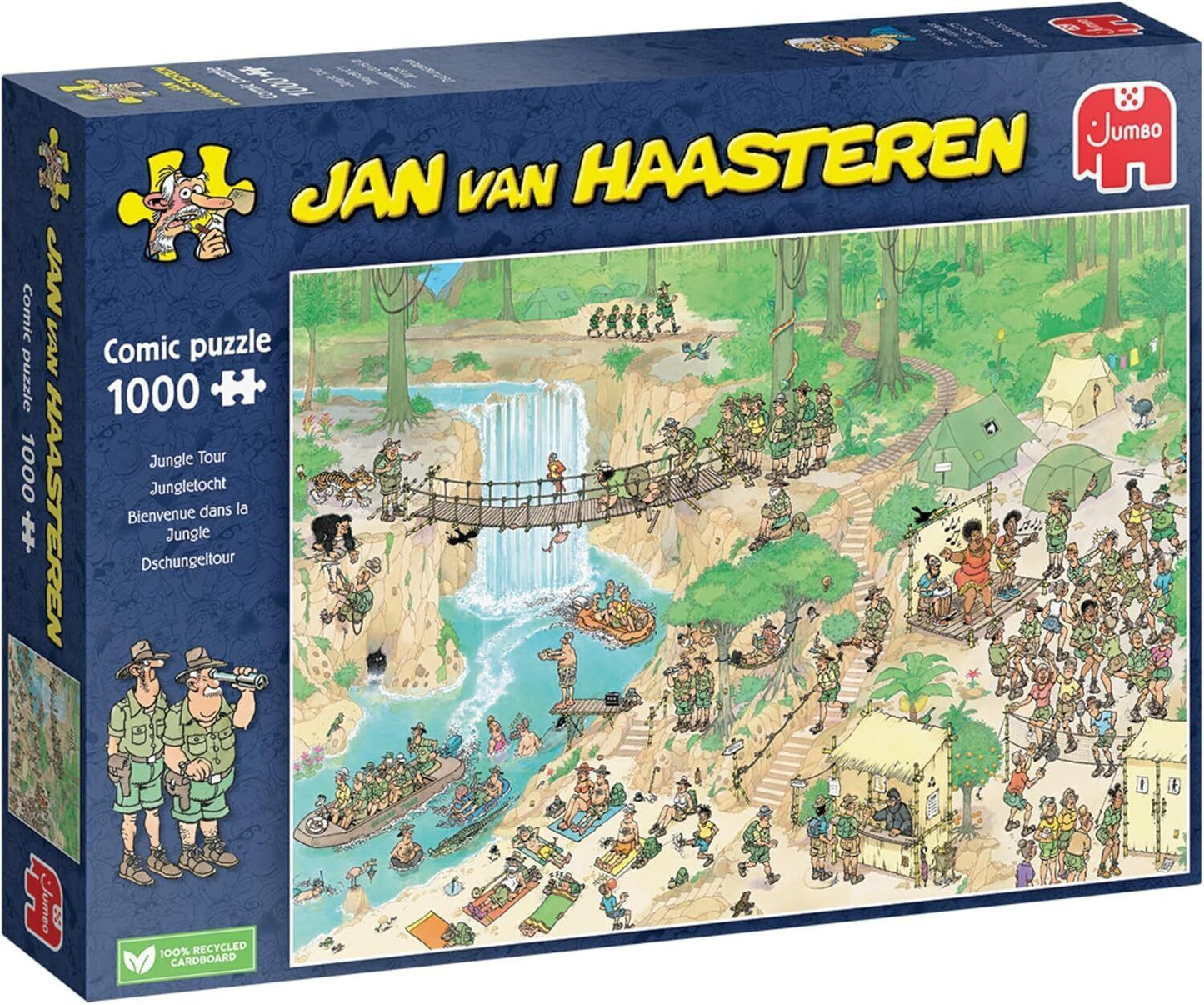 Jan Van Haasteren - Jungle Tour 1000 Piece Jigsaw - Good Games
