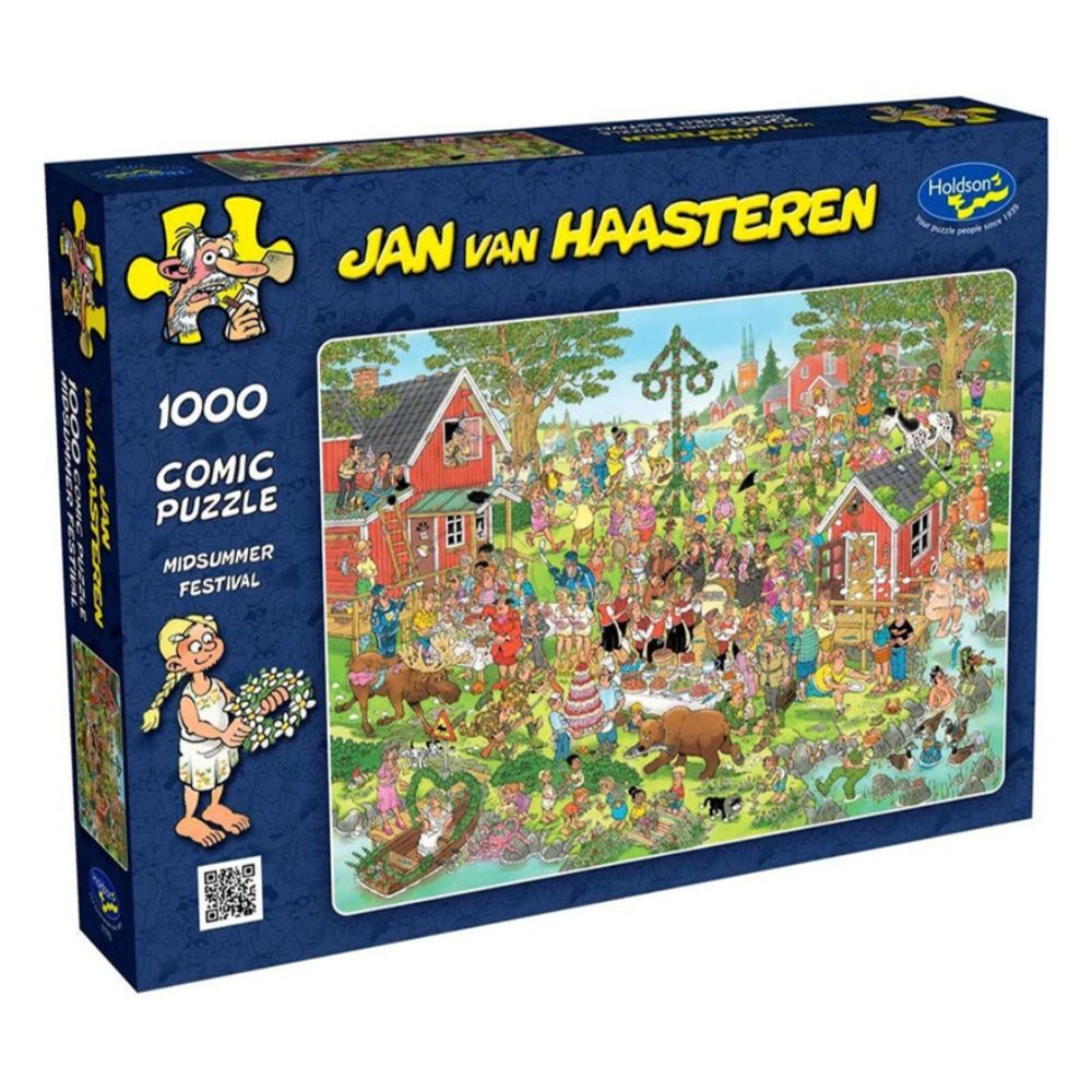 Jan Van Haasteran Midsummer Festival 1000 Piece Jigsaw