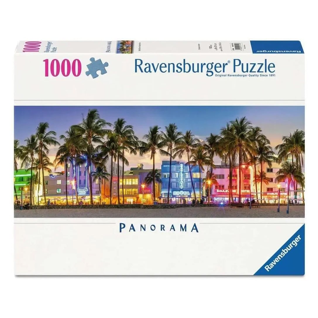 Ravensburger - Night Glow on Ocean Drive 1000 Piece Jigsaw