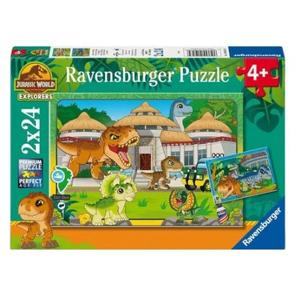 Ravensburger - Jurassic World Explorers 12/16/20/24 Piece Jigsaw