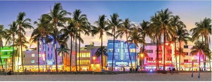 Ravensburger - Night Glow on Ocean Drive 1000 Piece Jigsaw